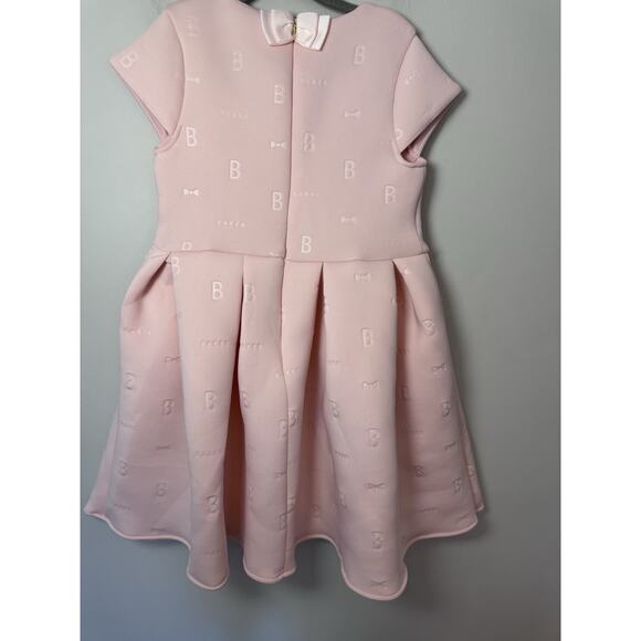 Baker by Ted Baker Pleated Scuba Dress Pink Girls Sz 8 $87 NWT - Picture 14 of 16